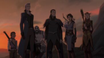 Les protagonistes dans The Legend of Vox Machina