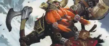 Bruenor Marteaudeguerre sur sa carte MtG