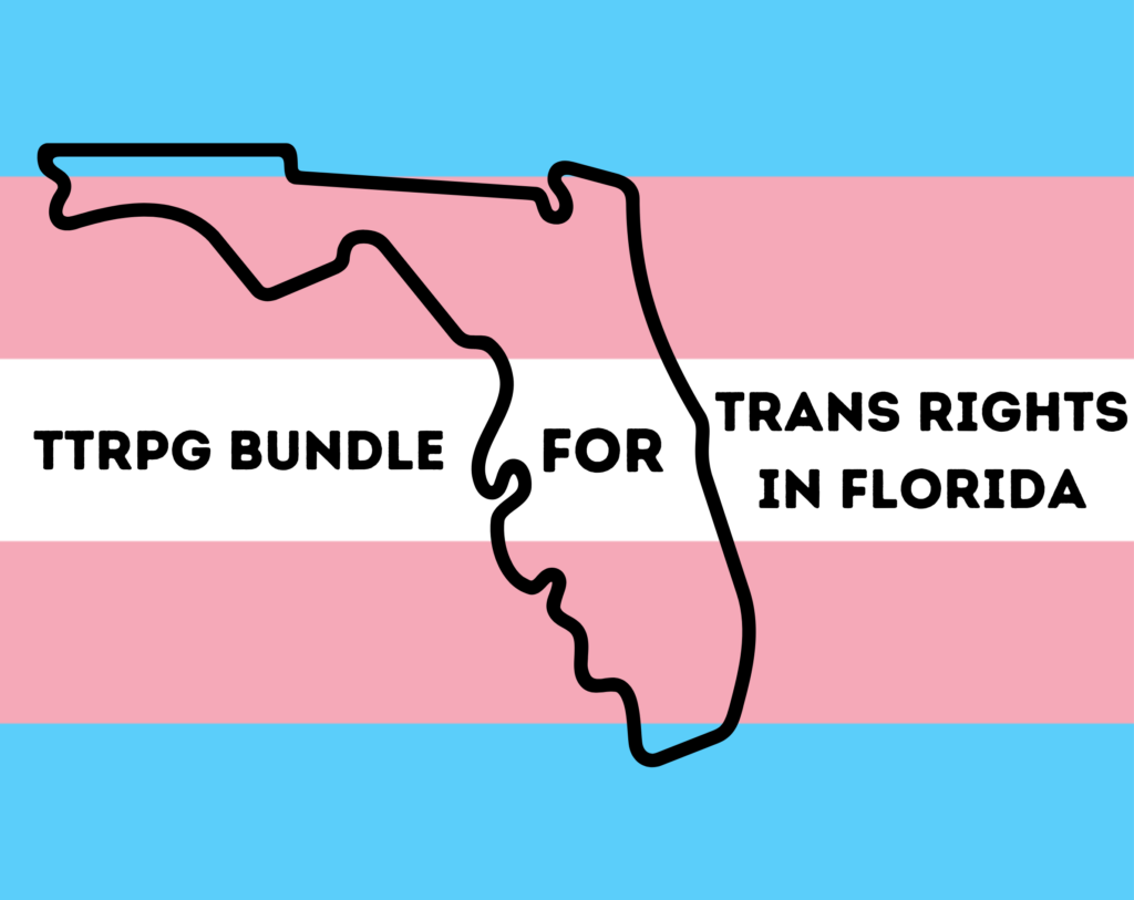 Logo de TTRPGs for Trans Rights in Florida