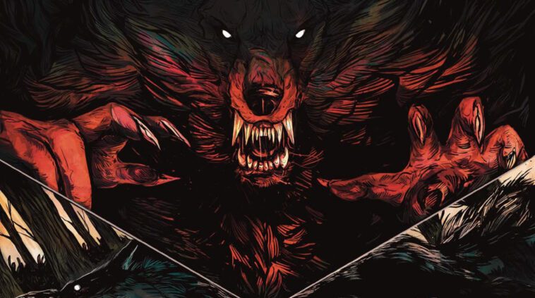 Couverture de la 5e de Loup Garou L'Apocalypse