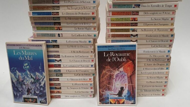 La collection "Un livre dont vous êtes le héros"