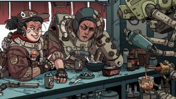 Lancer de Dark Horse, un ttrpg de mécha