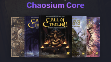 Chaosium Core sur Quest Portal, introduction à l'AdC
