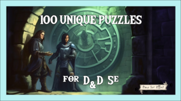 100 Puzzles pour DnD à l'usage des meneurs