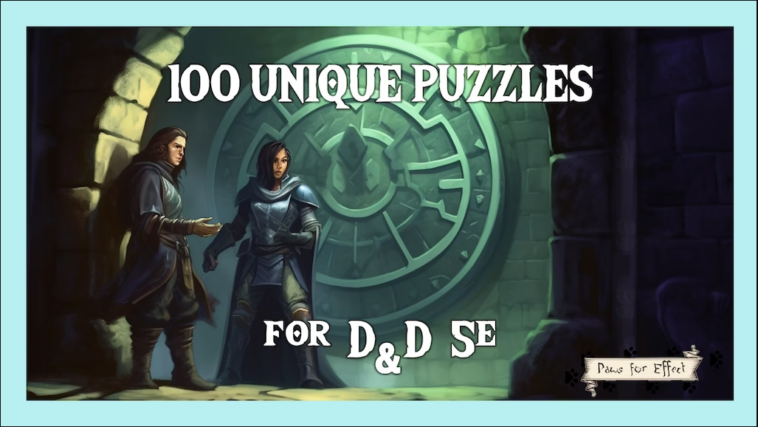 100 Puzzles pour DnD à l'usage des meneurs