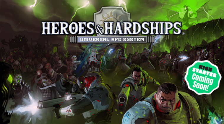 Heroes & Hardships, le système générique tactique