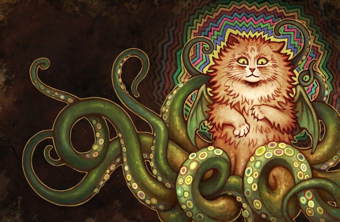 Bon anniversaire, Cats of Catthulhu,