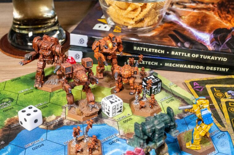 BattleTech, des mech pour le plateau