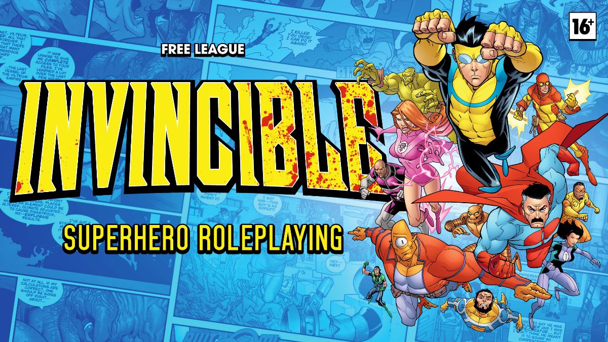 Avec ce JDR Invincible, Free League veut capturer l'esprit du comics