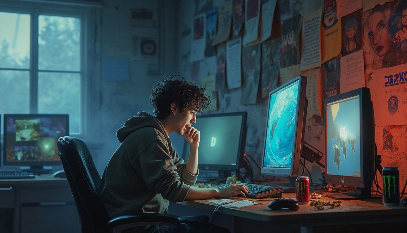 découvrez les vérités surprenantes et souvent dérangeantes sur l'industrie des mmo dans 'la surpensée infinie'. plongez dans les méandres de ce phénomène de jeu en ligne et explorez les aspects que nous aurions préféré ignorer.