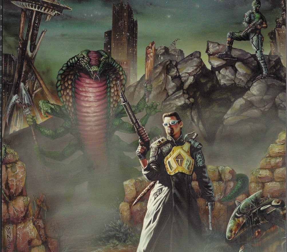 La couverture très début des années 2000 de la 5e de Gamma World
