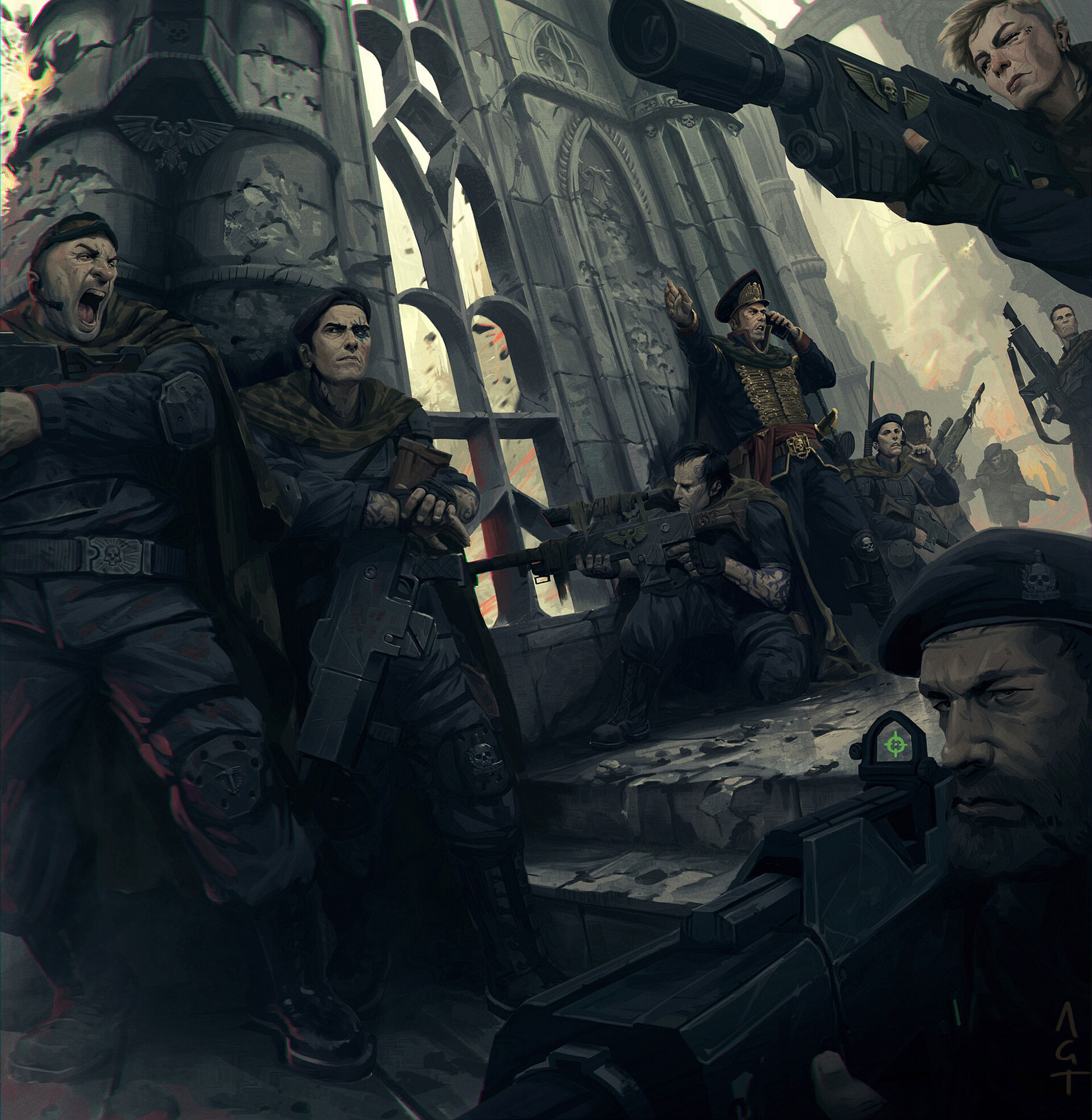 Débuter votre armée de WH40K : Le Garde Impériale !