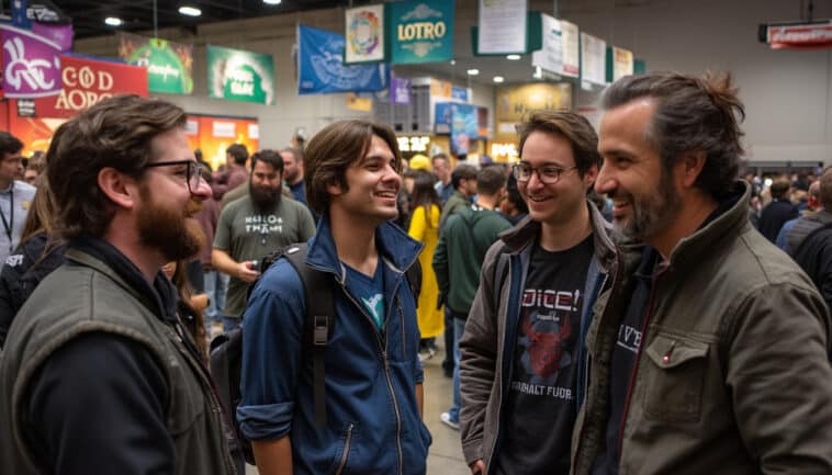 rejoignez les développeurs de lotro et ddo pour une rencontre conviviale lors de pax east ! participez à des échanges passionnants, découvrez les dernières nouveautés et rencontrez d'autres fans de l'univers des jeux de rôle en ligne. ne manquez pas cette occasion unique d'approfondir votre expérience de jeu !