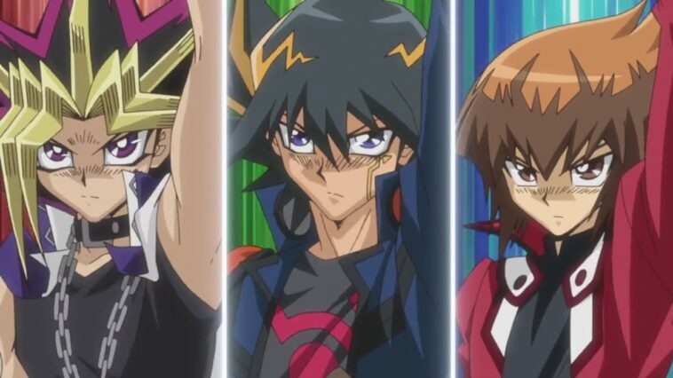 Les premières cartes de l'Extre Deck dans Yu-Gi-Oh!