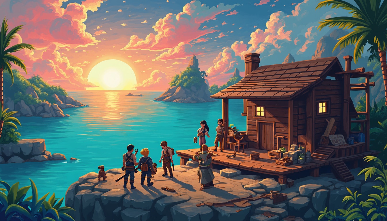 découvrez tinkerlands, un enchantant jeu multijoueur de survie en accès anticipé à partir du 23 mai. plongez dans un univers coloré où l'aventure et la créativité vous attendent au cœur d'une expérience de jeu collaborative inoubliable !