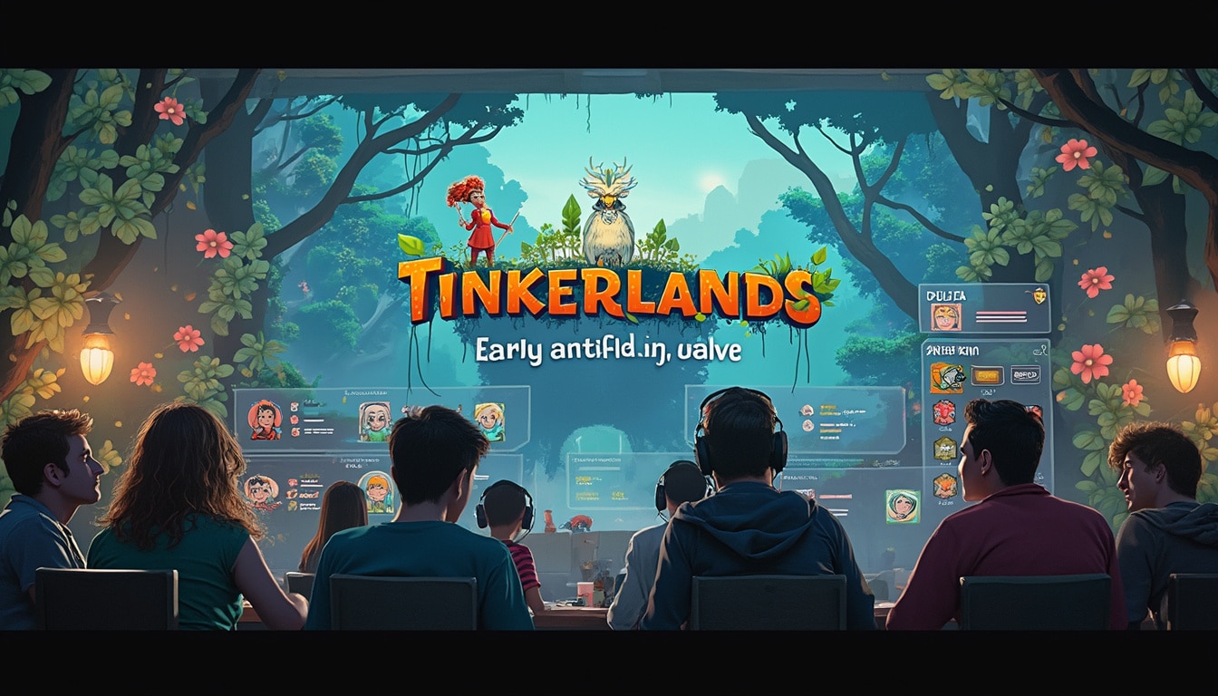 découvrez tinkerlands, un jeu multijoueur de survie en accès anticipé qui vous plonge dans un univers adorable et captivant. rejoignez vos amis dès le 23 mai pour explorer, construire et survivre ensemble dans ce monde enchanté !