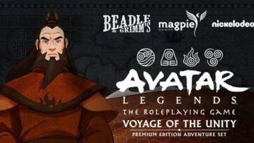 Avatar Legends : le RPG prépare une extension intitulée Voyage of the Unity.