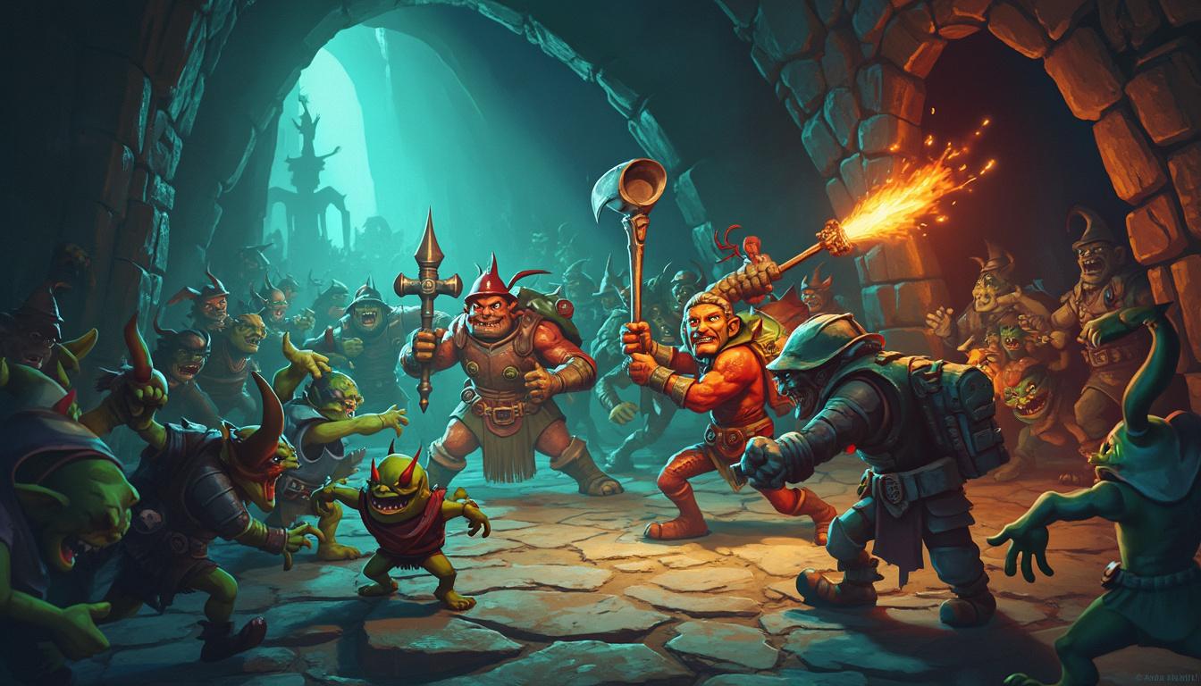 découvrez lort, un roguelite coopératif où le chaos règne et où les gobelins doivent rester sur leurs gardes ! plongez dans un univers où coopération et stratégie sont essentielles pour survivre aux hordes ennemies et déjouer les pièges mortels. prêt à relever le défi ?