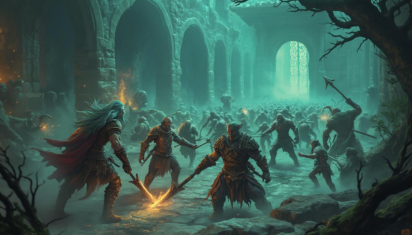 découvrez lort, un roguelite coopératif où le chaos règne et les gobelins doivent garder l'œil ouvert. unissez-vous avec vos amis pour survivre à des défis imprévisibles et plongez dans un monde rempli d'aventures, de dangers et de loot à gogo. êtes-vous prêts à relever le défi?