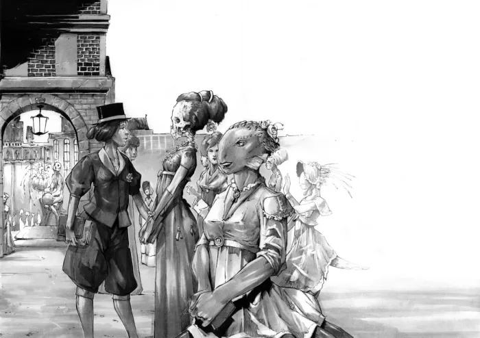 Le JDR Opus Anima arrive en France, avec son système et son monde atypique.