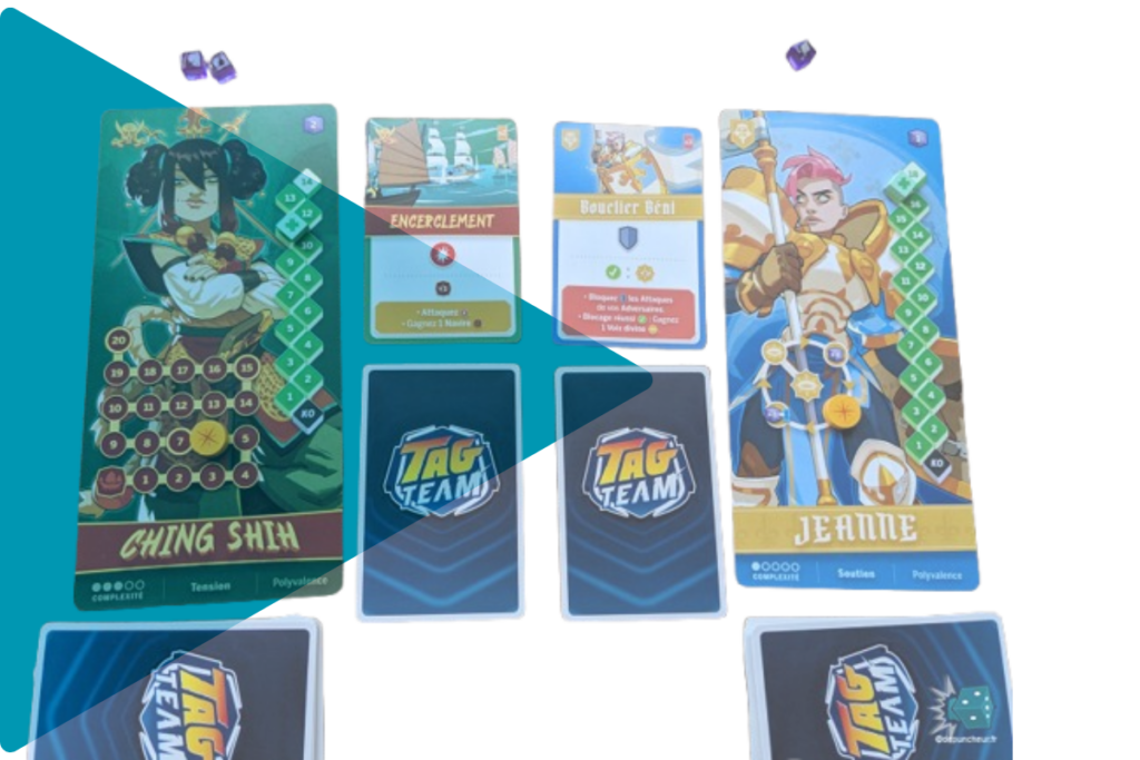 Choisissez vos combattants pour le duel de choc dans Tag Team