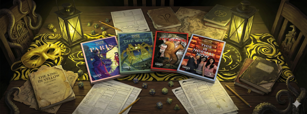 ykrpg 4 livres présentation