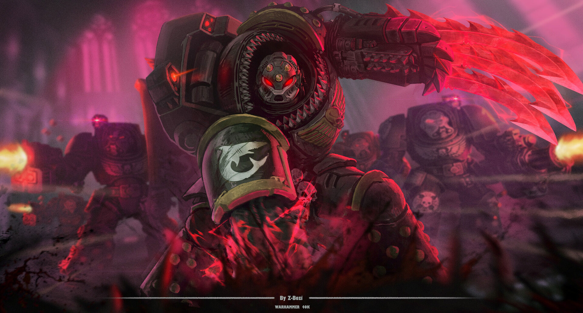 Tyberos : l’Astartes mégalodon de Warhammer 40K