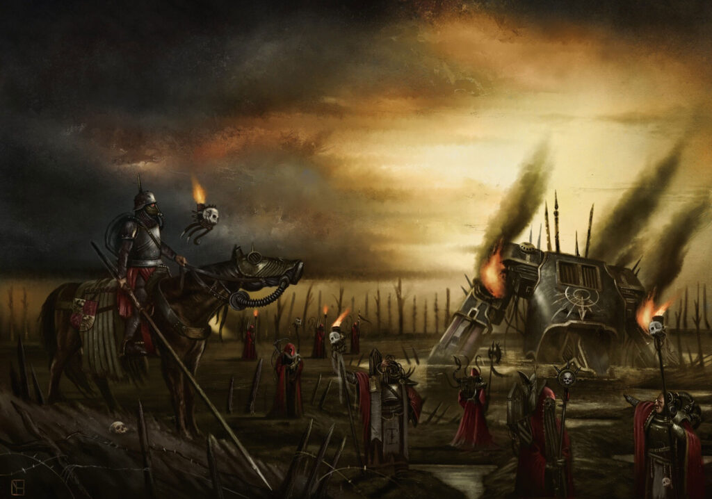 yehya haouchar patrol at dawn 40k gallery