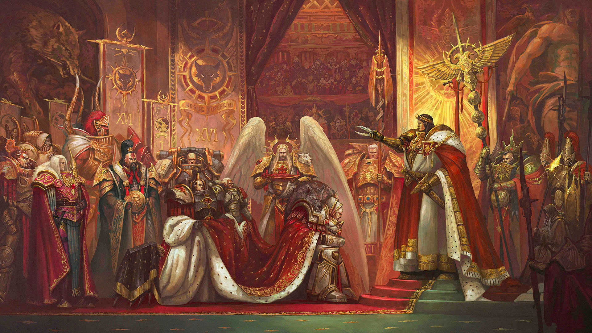 Les Primarques de Warhammer 40K : histoire, rôle et destin des fils de l’Empereur.