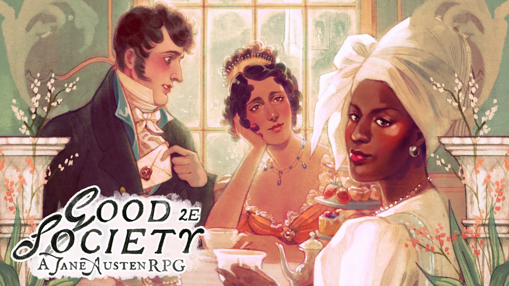 Good Society 2e édition : le RPG inspiré des romans de Jane Austen se refait une beauté