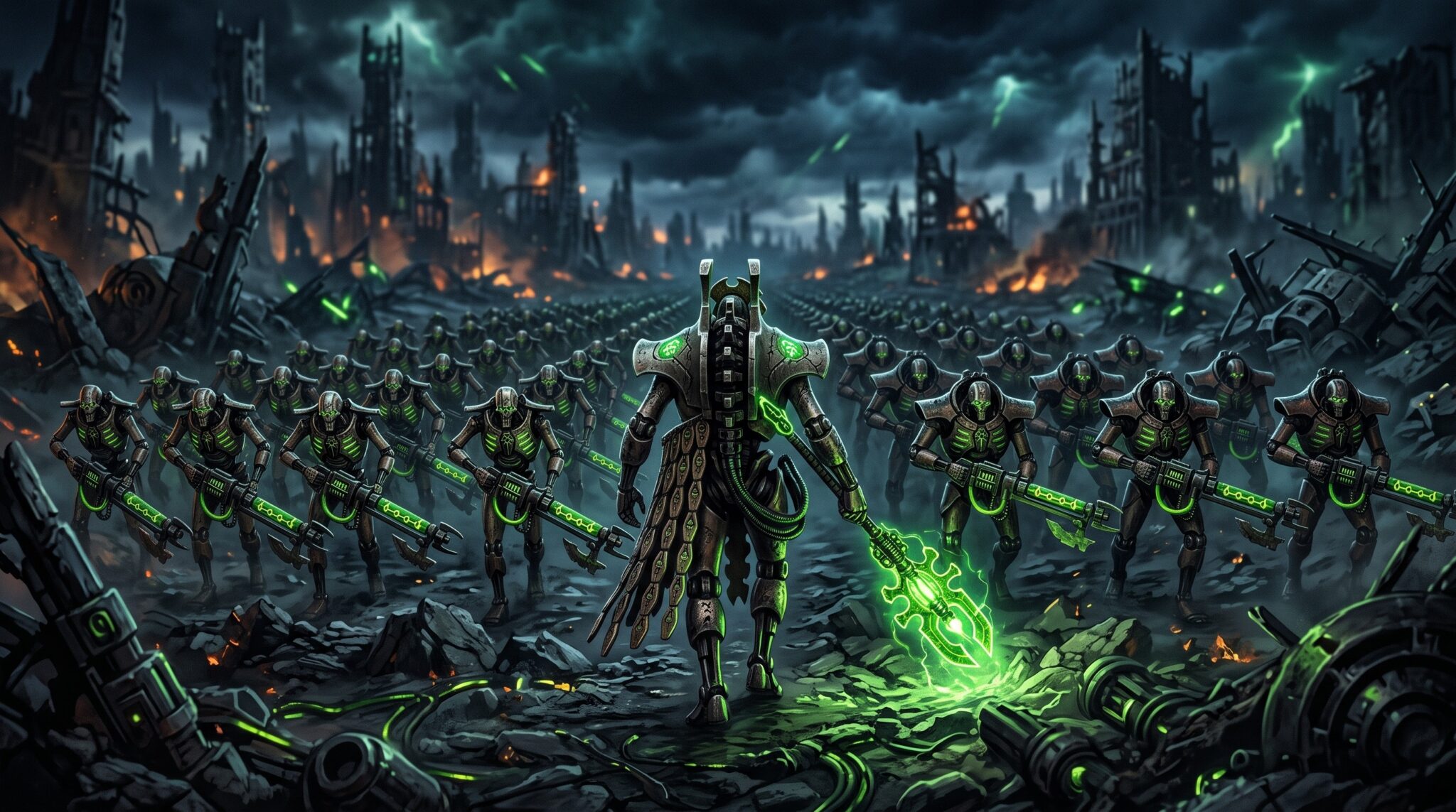 Les Leaders Necrons dans la 11ème édition de Warhammer 40K