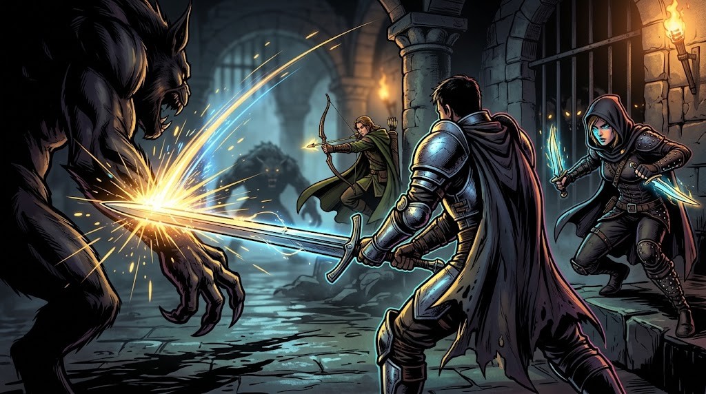 Top des armes dans DnD 5.5e : maîtrises et stratégies de combat 
